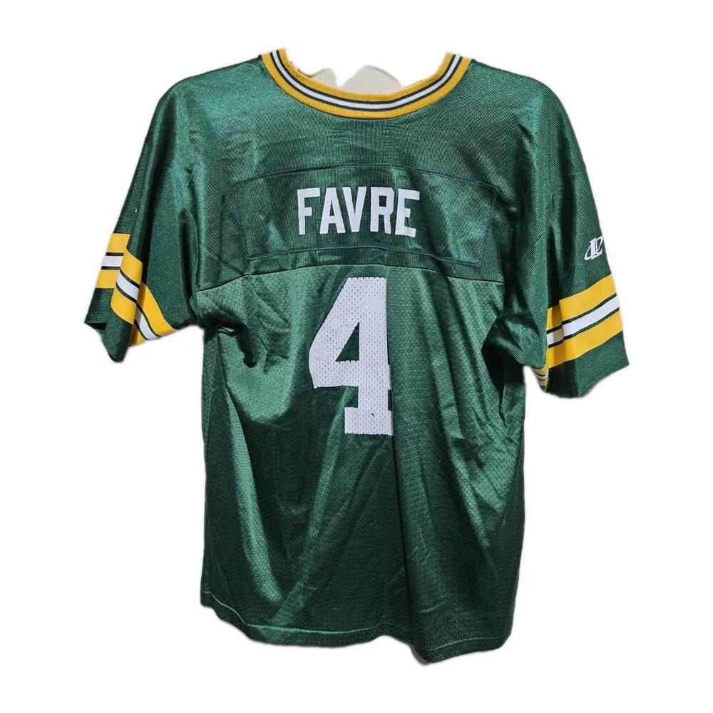 Vintage Logo Athletic Green Bay Packers Brett Favre Jersey
